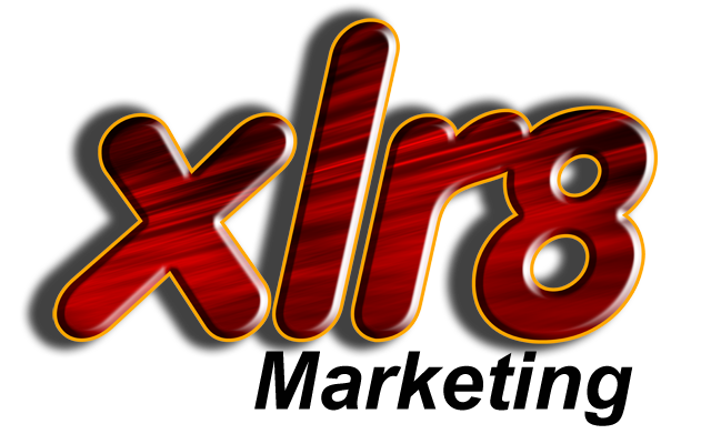 XLR8 Marketing logo
