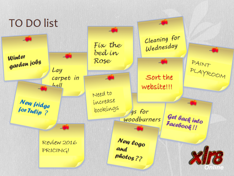 Premier Cottage Owner To Do List